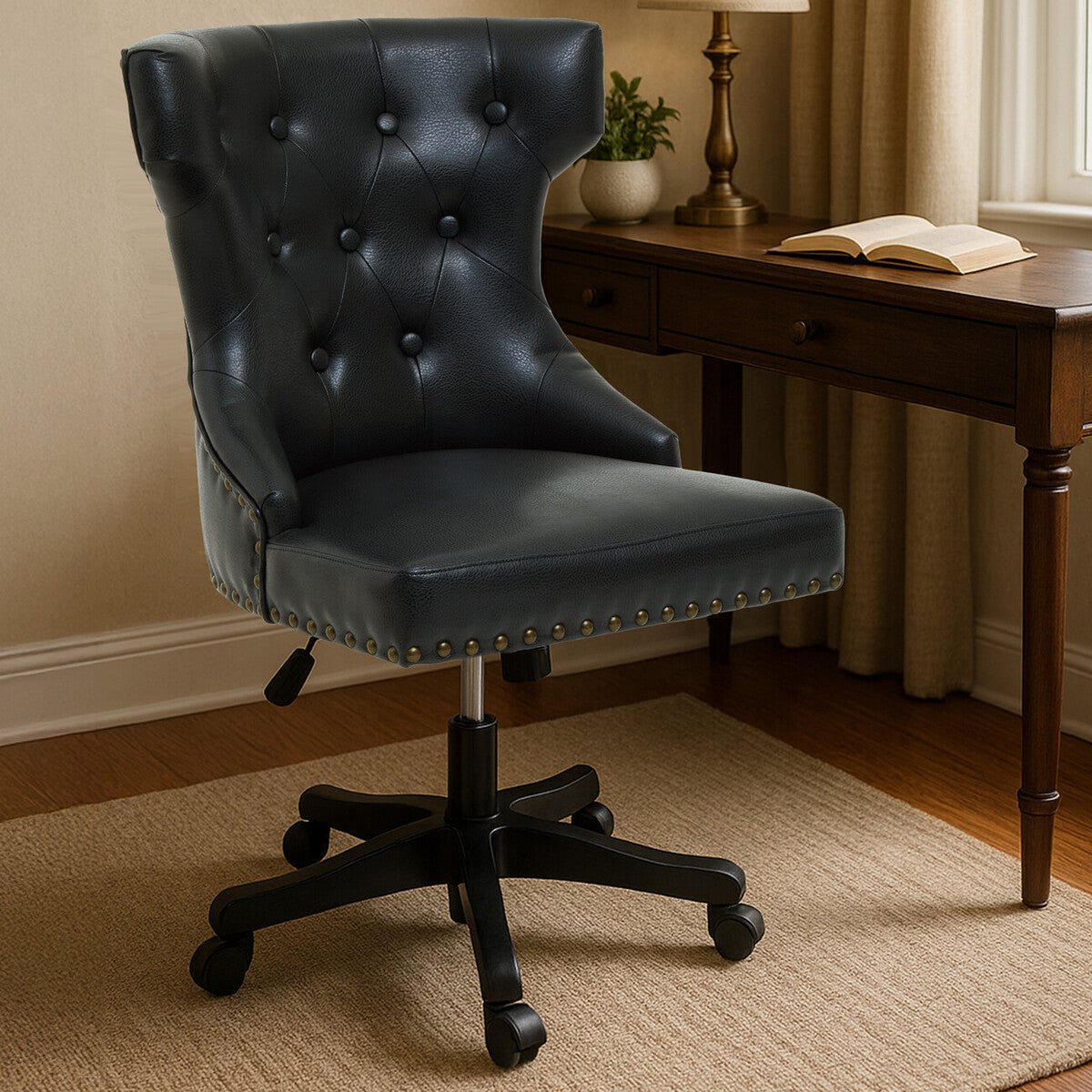 walson-black-leather-effect-home-office-chair-9237731